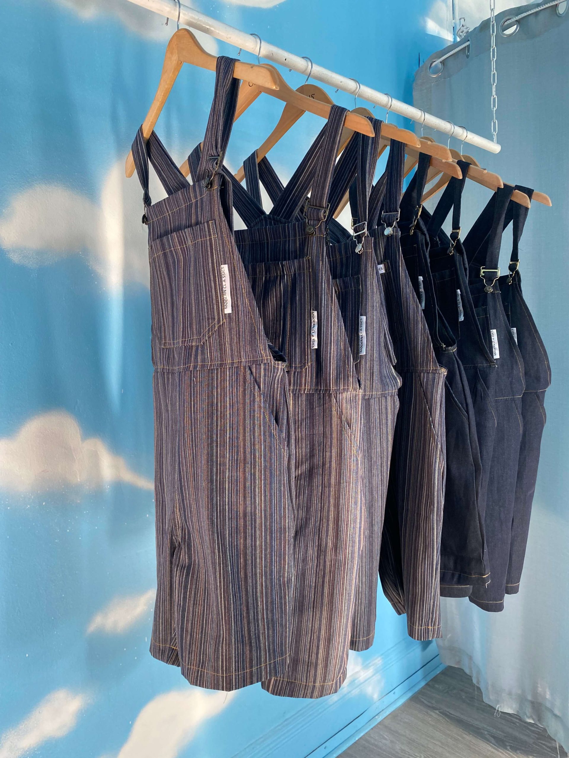 Short Denim Dungaree
