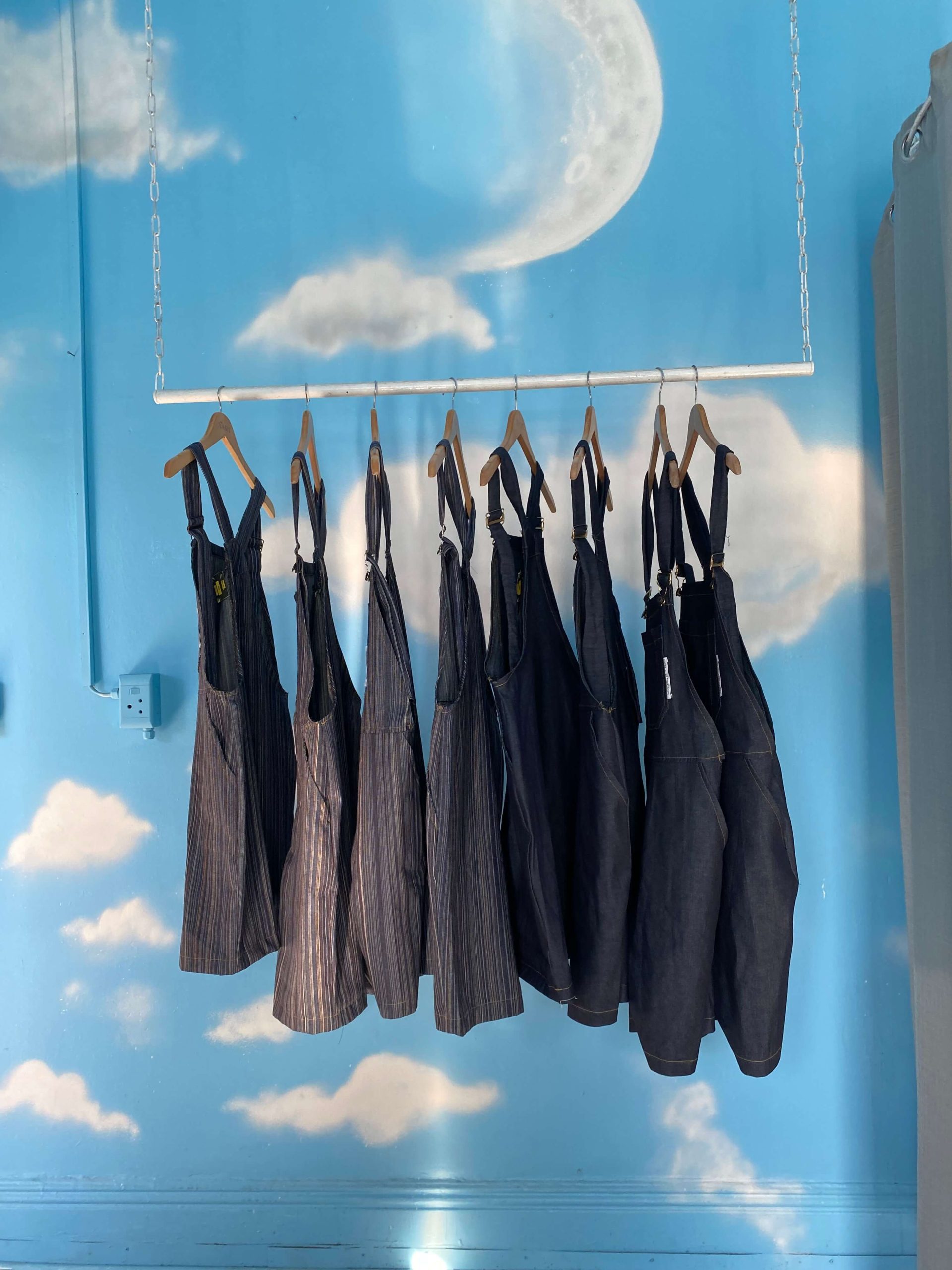 Short Denim Dungaree - Image 3